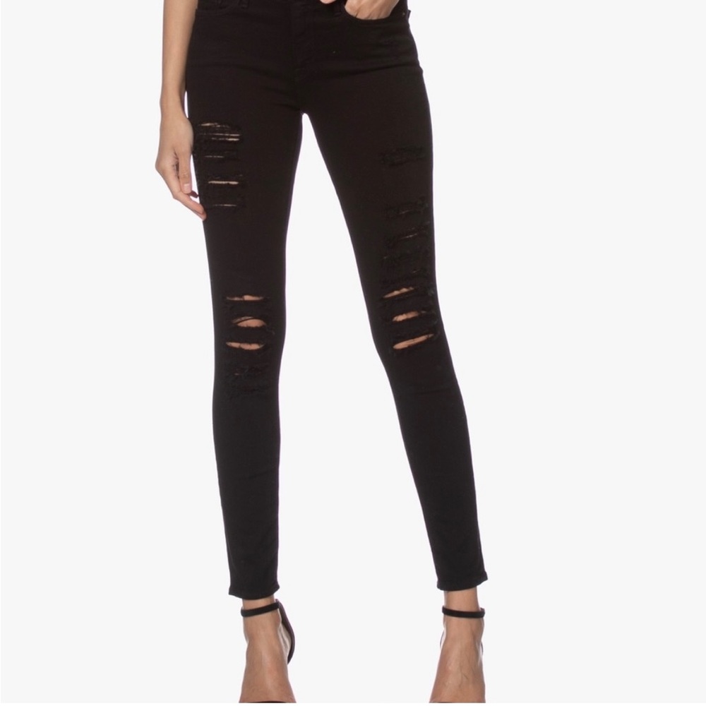 Ripped skinny jeans by Frame Denim
